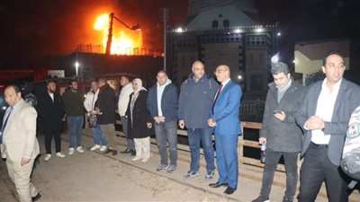  محافظ القليوبية: لا إصابات أو خسائر بشرية في حريق ثلاجة القناطر الخيرية 