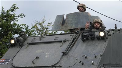 الجيش اللبناني ينتشر في مدينة بنت جبيل جنوبي البلاد