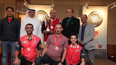 مصر تحصد المركز الثالث في بطولة كأس العرب الثانية للدارتس 