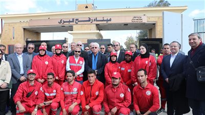 وفد رفيع المستوى من التعليم العالي لتفقد معبر رفح