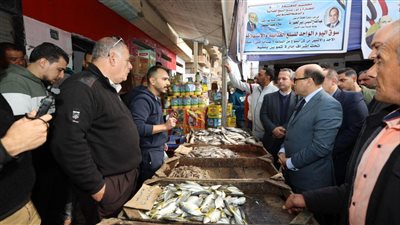 محافظ كفر الشيخ يفتتح سوق 