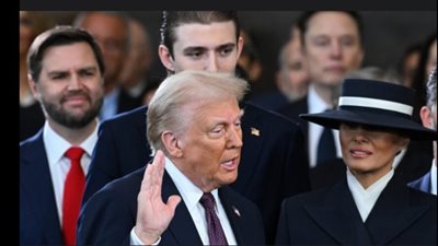 أول تغريدة لترامب من حساب الرئاسة الأمريكية 