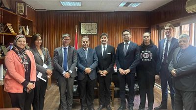 العلاقات الزراعية الخارجية تستقبل وفد السفارة الفرنسية لبحث تعزيز التعاون المشترك