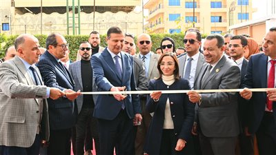 وزير الزراعة ومحافظ البحيرة يفتتحان معرض أجري إكسبو