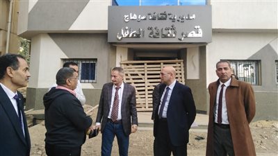 بحث مستجدات أعمال الإحلال والتجديد بقصر ثقافة سوهاج