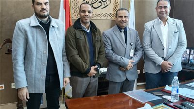 مدير الحجر الصحي بسوهاج يتابع أعمال القسم بمطار سوهاج الدولي