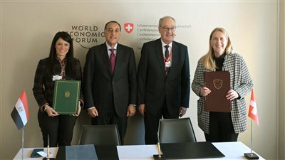 رئيس الوزراء يشهد توقيع اتفاقية اللجنة الاقتصادية المشتركة بين مصر وسويسرا