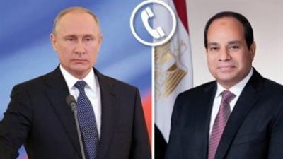 السيسي ونظيره الروسي يبحثان سبل تعزيز العلاقات الثنائية بين البلدين