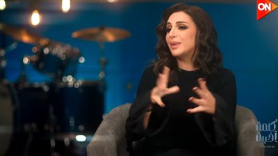 أنغام: أنا بنام وبحلم بالأغنية.. وولادي بيحبوا الموسيقى وموهوبين 