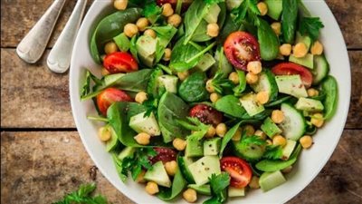 سلطة الأفوكادو والحمص| وجبة خفيفة وصحية