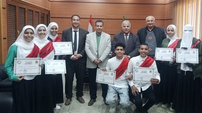 تعليم الفيوم يُكرم الفائزين على مستوى الجمهورية في مسابقة الإذاعة المدرسية