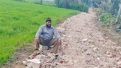  شرباص تستغيث بمحافظ دمياط