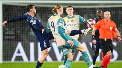 الشوط الأول.. مانشستر سيتي يفرض التعادل على باريس سان جيرمان