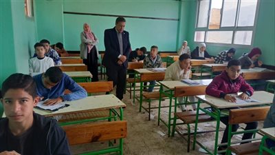 إنتهاء إمتحانات الفصل الدراسي الأول للشهادة الإعدادية بالبحيرة
