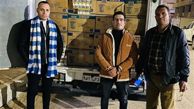 ضبط 60 ألف علبة سجائر مجهولة المصدر بالفيوم 