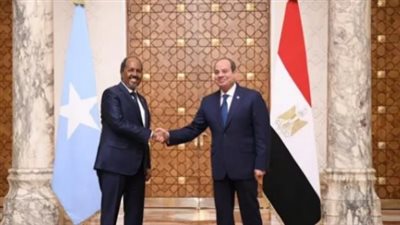 نص كلمة الرئيس السيسي خلال المؤتمر الصحفي مع نظيره الصومالي