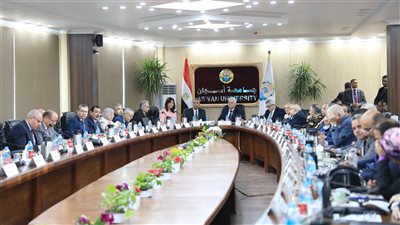 تفاصيل اجتماع المجلس الأعلى للجامعات بجامعة أسوان