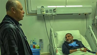 أبو ريدة يزور رئيس الاتحاد الموزمبيقى ويتمنى له الشفاء العاجل
