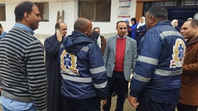 وكيل صحة الشرقية يتابع أعمال التطوير بمستشفى منيا القمح المركزي 