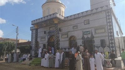 إفتتاح مسجد المدينة المنورة بعزبة المحار بأبو المطامير 
