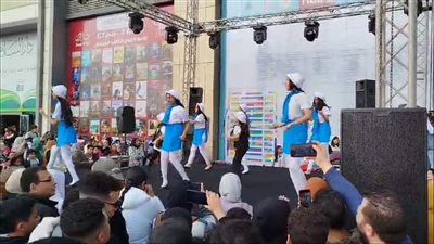فرق بورسعيد تشعل الأجواء في أول أيام معرض الكتاب (فيديو)