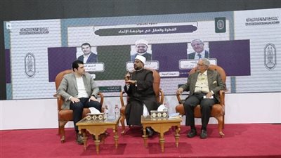  ندوة جناح الأزهر الشريف بمعرض الكتاب بعنوان