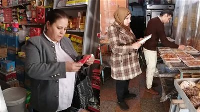 تحرير 453 محضر وجنحة في حملات تموينية على أسواق سوهاج