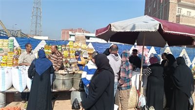 افتتاح سوق اليوم الواحد بمدينة نوبيع