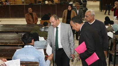  انعقاد امتحانات الدراسات العليا بكلية تربية جنوب الوادي 