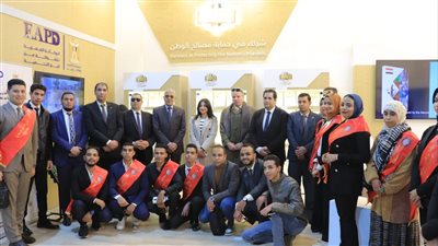 وفد طلاب جامعة سوهاج يزور معرض القاهرة الدولي للكتاب 