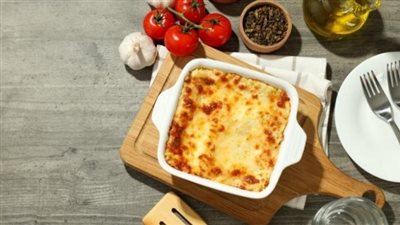 طريقة تحضير اللازانيا باللحم وصوص البشاميل 