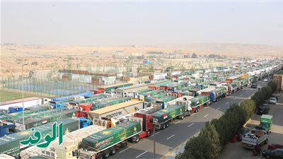 رئيس الوزراء يشهد إطلاق أكبر قافلة مساعدات إنسانية شاملة لأهالى غزة.. صور