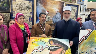 ركن الابتكار وريادة الأعمال بجناح الأزهر يحتفل بعيد الشرطة