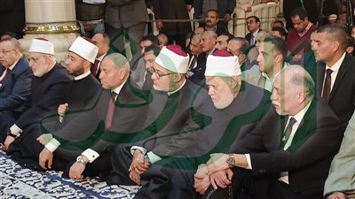المفتي ووزير الأوقاف في الاحتفال بليلة الإسراء والمعراج بمسجد الحسين
