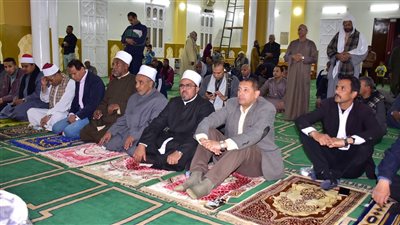 السكرتير المساعد لمحافظة الأقصر يشارك في احتفالية ذكرى ليلة الإسراء والمعراج