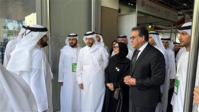 عبدالغفار يشهد افتتاح معرض الصحة العربي Arab Health Expo
