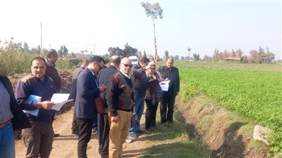 محافظ الدقهلية يوجه بمعاينة مواقع إقامة مشروعات الانتاج الزراعي والحيواني