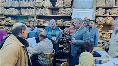 مراجعة تصحيح العينة العشوائية بمواد امتحانات الشهادة الإعدادية بالفيوم 