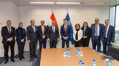 وزير الخارجية يلتقي بمُدير عام المُنظمة العالمية للملكية الفكرية 