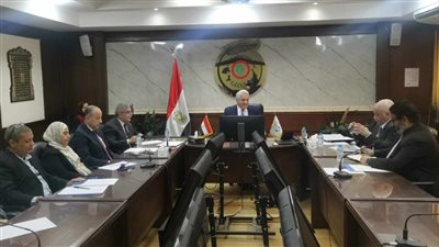 الخدمات البيطرية تستقبل وفدا من قيادات المجلس الصحي لبحث تنسيق التعاون المشترك