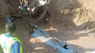 الشرقية: إعادة ضخ المياه بانتظام بعد إصلاح خط طارق بن زياد