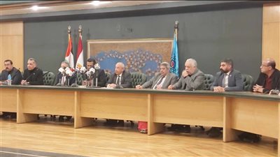 بدء المؤتمر الصحفي للنقابات المهنية للإعلان عن رفضهم الكامل لتهجير الفلسطينيين