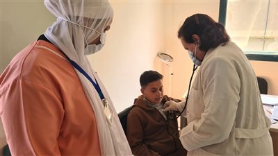 قافلة طبية مجانية بقرية المهدية مركز أبو المطامير 