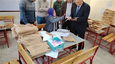 وكيل  مديرية  الغربية يوجه  بمراعاة الدقة في أعمال لجان التقدير الشهادة الإعدادية 