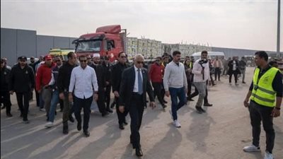 وفد تركى يزور معبر رفح بشمال سيناء 