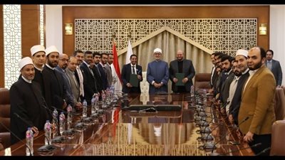 مفتي الجمهورية يستقبل الرئيس التنفيذي لمؤسسة تريندز للبحوث