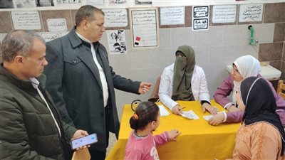 قافلة سكانية شاملة بقرية الحجر بالمحمودية بالبحيرة