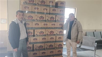 ضبط 4100 زجاجة مياه معدنية مغشوشة بمنشأة دون ترخيص بالفيوم 