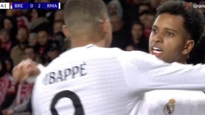 ريال مدريد يضرب بريست بثلاثية في دوري ابطال أوروبا