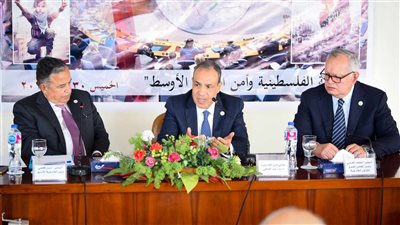 وزير الخارجية يلقي الكلمة الافتتاحية للمؤتمر السنوي للمجلس المصري للشئون الخارجية